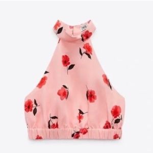 ZARA Linen top Size Small  NWT